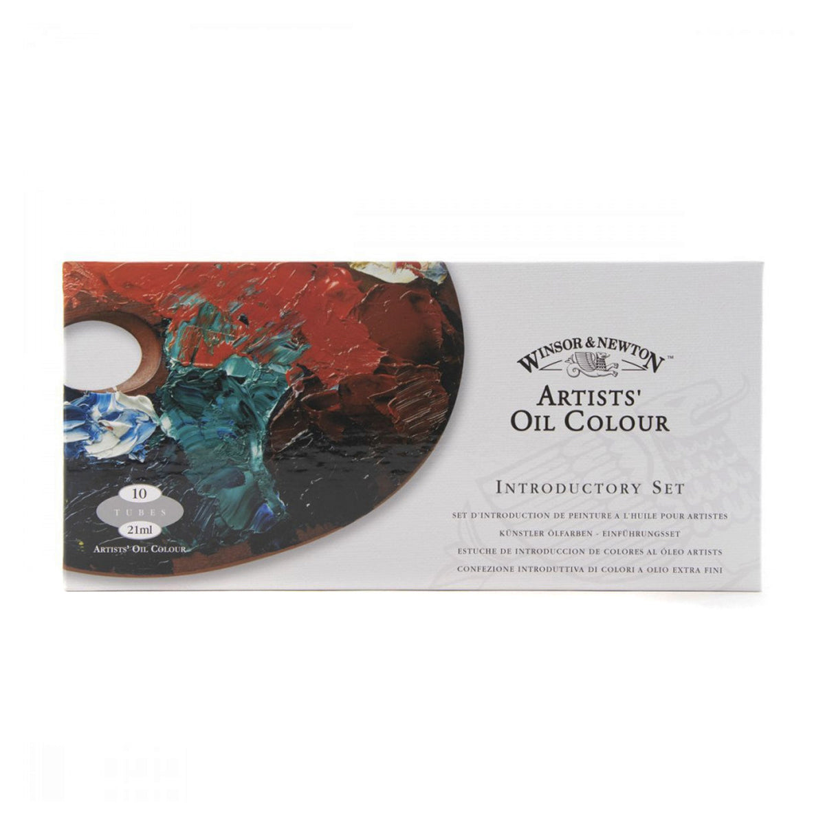Estojo de Tinta Óleo Artists Winsor & Newton 21ml com 10 Cores