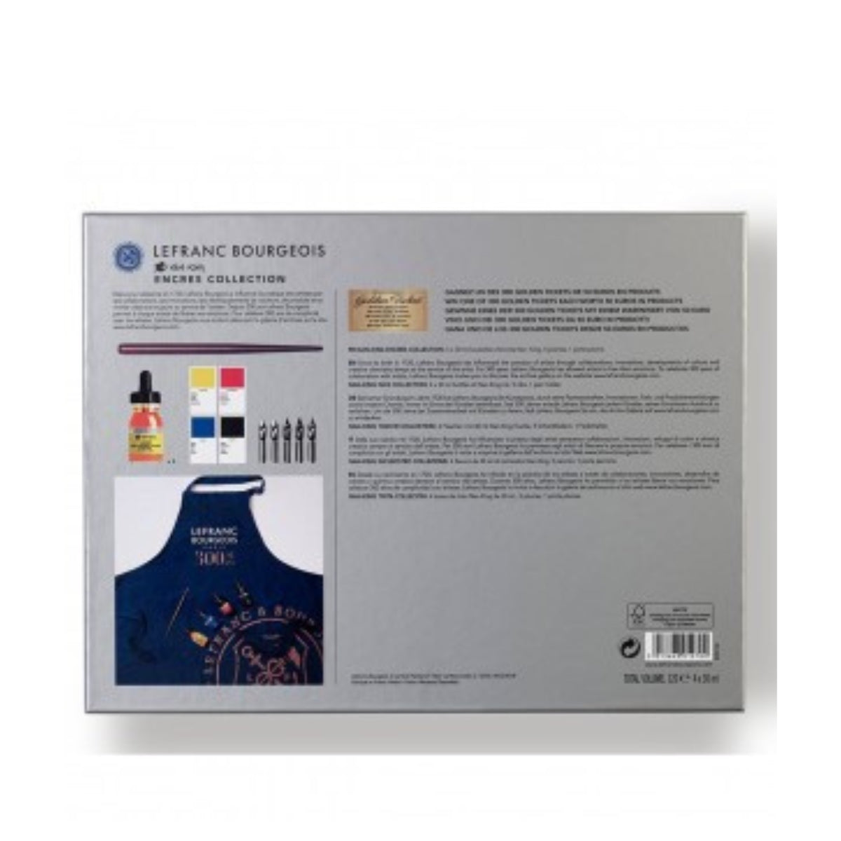 Estojo Caligrafia 300 Anos Draw Lefranc & Bourgeois com 11 Peças - 301270
