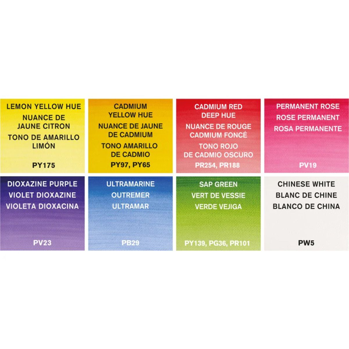 Estojo Tinta Aquarela Pastilha Cotman Winsor & Newton com 9 Peças Floral