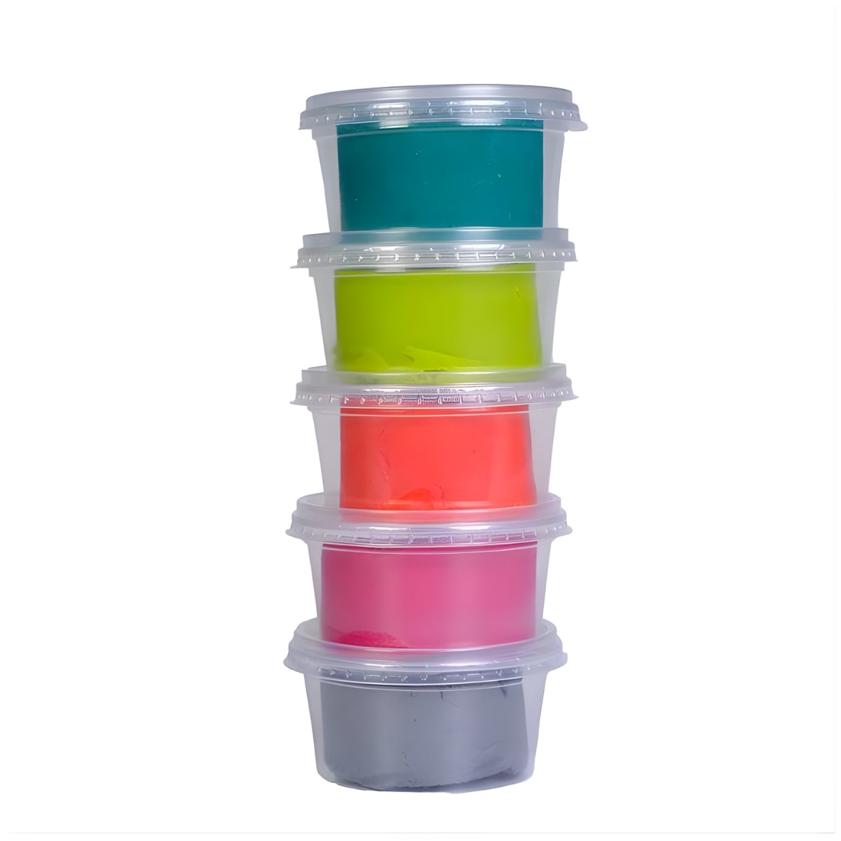 Estojo Massinha Soft para Modelar 200g com 5 Cores Mix Tropical - Utiguti