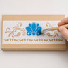 Stencil Pequeno Arabesco 7x17cm para Pintura Decorativa e Artesanato Stp-0163 - Litoarte