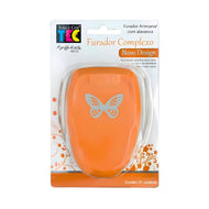 Furador de Papel Alavanca Scrapbook Complexo Borboleta 29x45mm - Toke e Crie