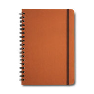 Caderno Colegial Espiral Cicero 17,3x24cm 80 Folhas Pautado - Clássica Caramelo