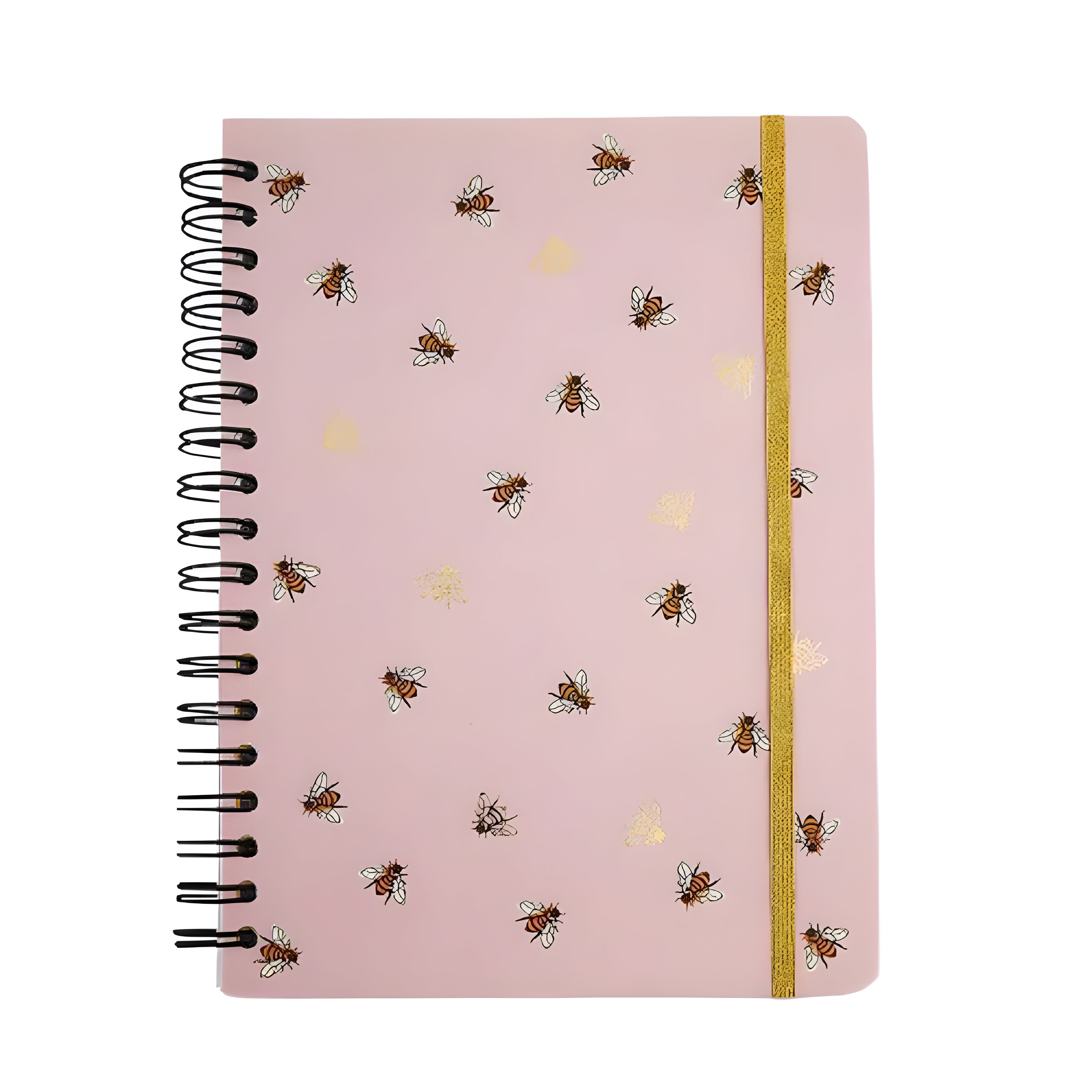 Caderno Colegial Espiral Cicero 17,3x24cm 80 Folhas Pautado - Melissa Colmeia