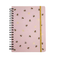 Caderno Colegial Espiral Cicero 17,3x24cm 80 Folhas Pautado - Melissa Colmeia