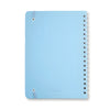 Caderno Colegial Espiral Cicero 17,3x24cm 80 Folhas Pautado - Clássica Pastel Azul