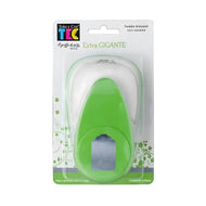 Furador de Papel Alavanca Scrapbook Extra Gigante Tag 4,5x3cm - Toke e Crie