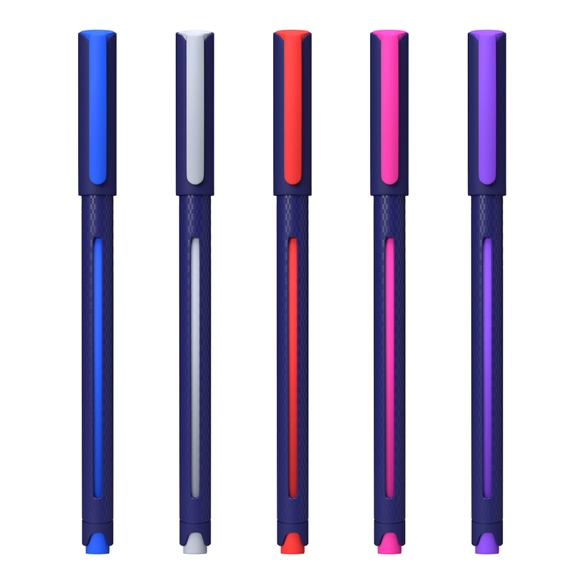 Estojo Caneta Bpx Esferográfica 0,7mm 10 Cores - Cis