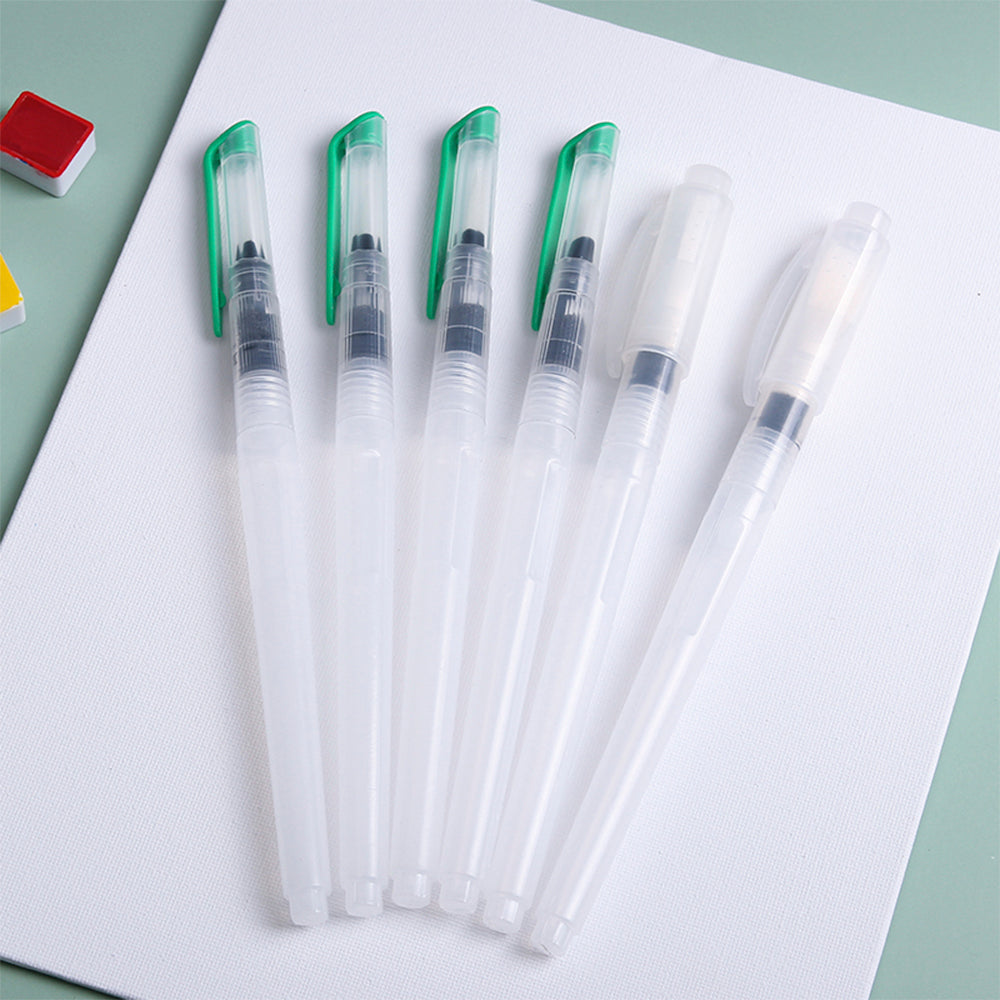 Kit Pincel com Reservatório Aqua Brush 6 Unidades - C.A. Creative