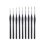Kit Pincel Redondo Ergonômico 12 Unidades Hb - 0009 - C.A. Creative