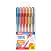 Conjunto Caneta Gel Inkfinity Fu Glitter com 6 Cores - Tris