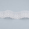 Bordado em Organza para Costura e Artesanato Bo003 Branco 8cmx13,7m - Artepunto