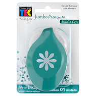Furador de Papel Alavanca Scrapbook Jumbo Premium Margarida 2cm - Toke e Crie