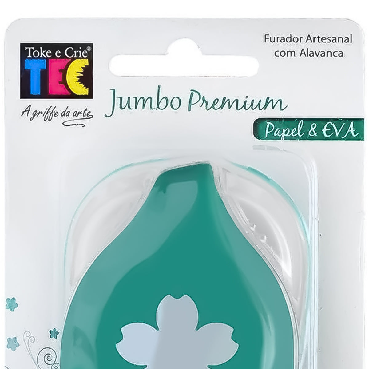 Furador com Alavanca Jumbo Fja024 Flora Saku Toke e Crie