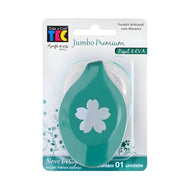 Furador de Papel Alavanca Scrapbook Jumbo Premium Flor Sakura 2cm - Toke e Crie