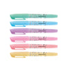 Estojo Marca Texto Flash Pastel com 6 Cores - Tris