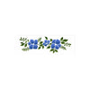 Stencil Opa 10x30cm - Flor do Campo - 3346