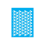 Stencil Opa 15x20cm - Estamparia Triângulos Irregulares - 3350