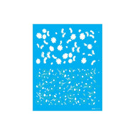 Stencil Opa 20x25cm - Estamparia Flores Micro Iii - 3356