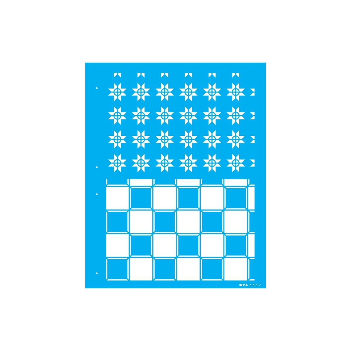 Stencil Opa 20x25cm - Estamparia Marchetaria I - 3357
