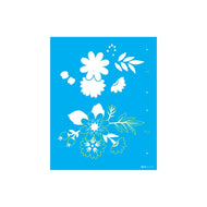 Stencil Opa 20x25cm - Flor Estilizada I - 3359