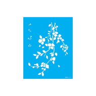 Stencil Opa 20x25cm - Galho Bougainvillea - 3363