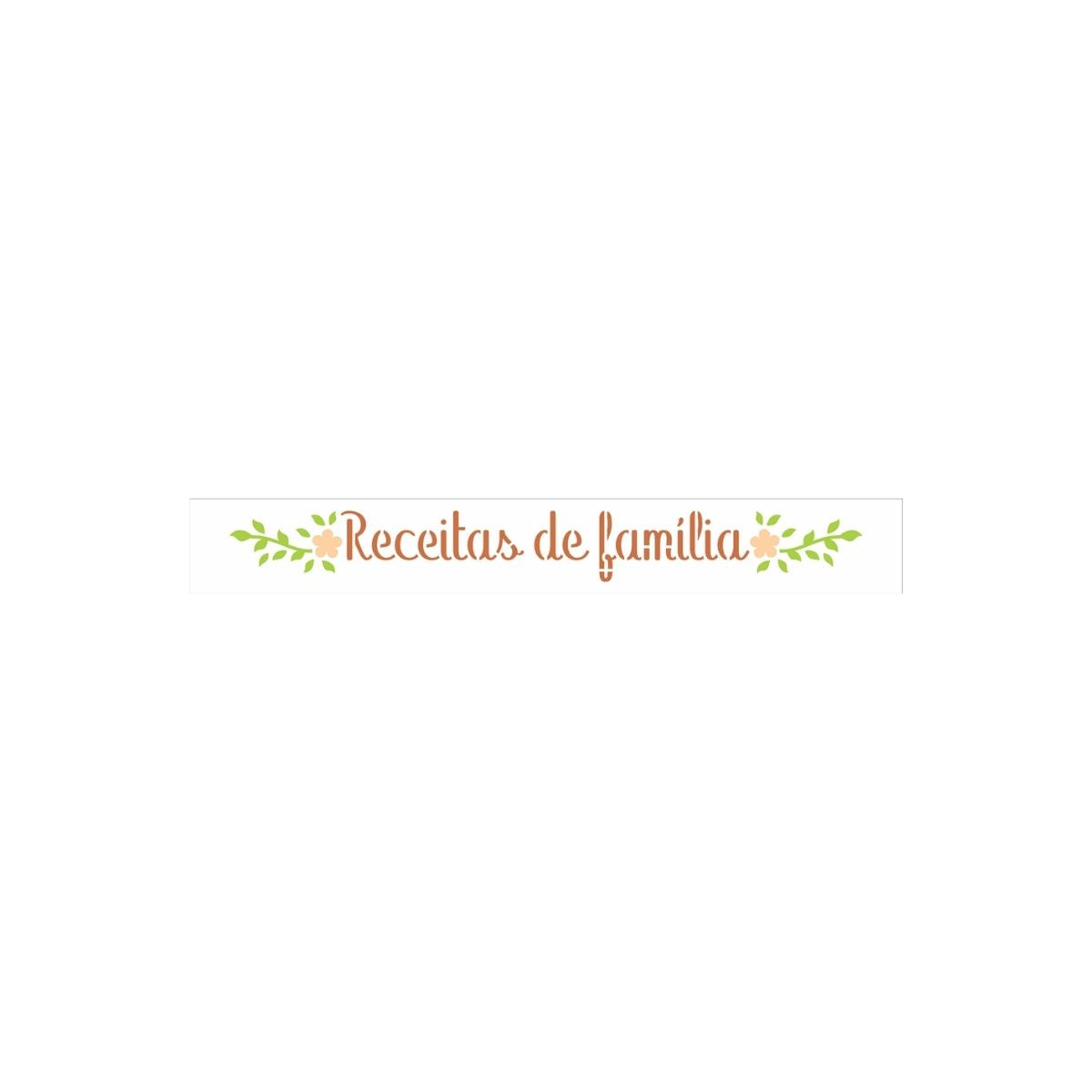 Stencil Opa 04x30cm - Culinária Receitas - 3343