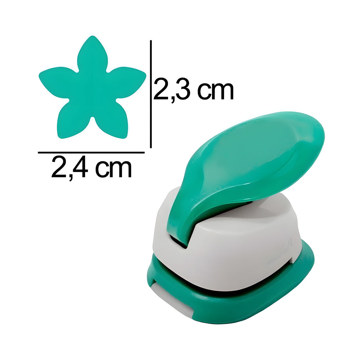 Furador com Alavanca Jumbo Fja046 Flor 5 Pon Toke e Crie