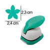 Furador com Alavanca Jumbo Fja046 Flor 5 Pon Toke e Crie