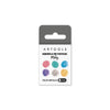 Estojo Tinta Aquarela em Pastilha Matiz com 6 Cores Metallic Artools 620374  