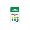 Estojo Tinta Aquarela em Pastilha Matiz com 6 Cores Natural Artools 621319  