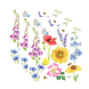 Guardanapo para Decoupage Ambiente 33x33cm com 20 Unidades - Flores e Abelhas