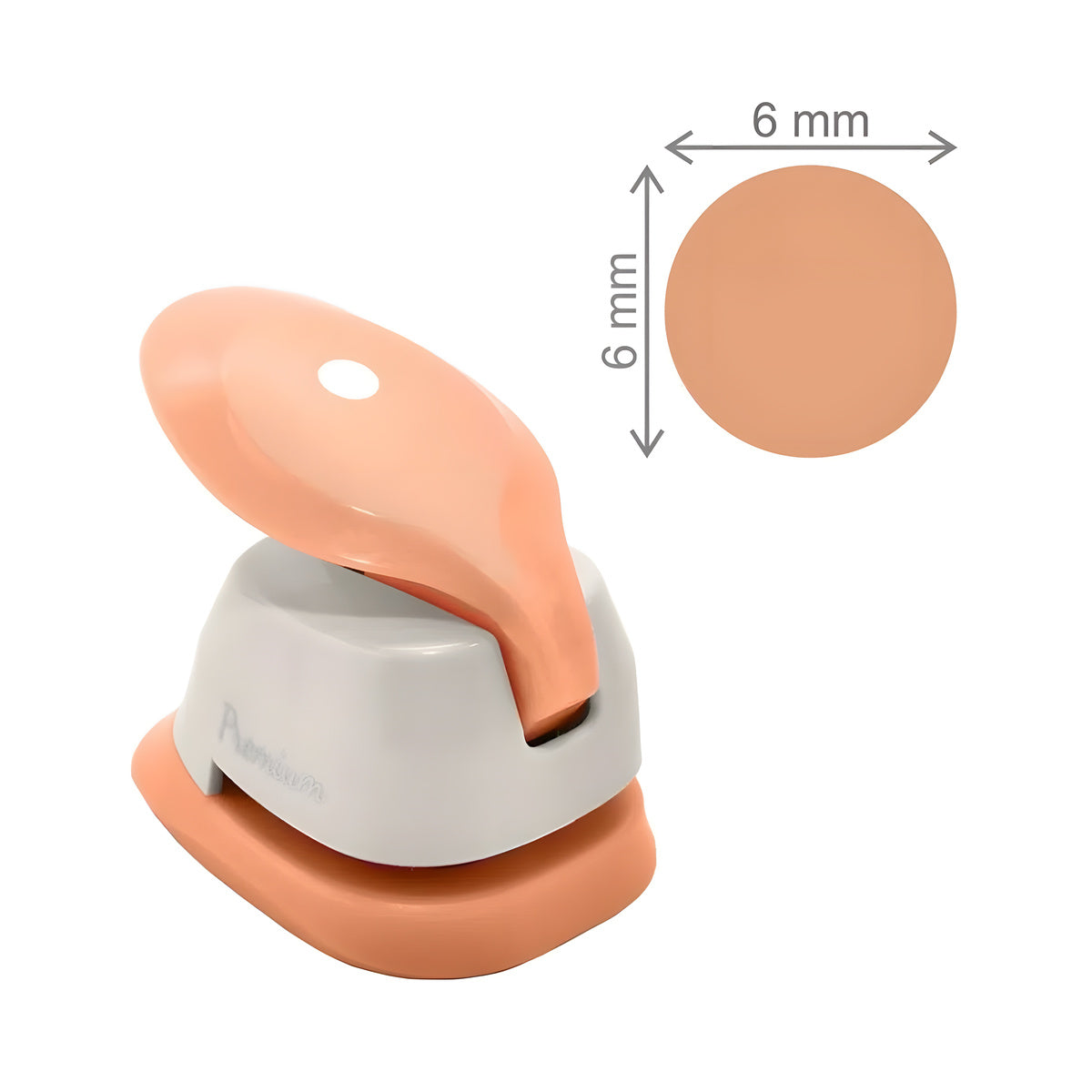 Furador com Alavanca Mini Fma008 Circulo Toke e Crie