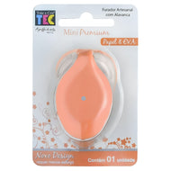 Furador de Papel Alavanca Scrapbook Mini Premium Círculo 3mm 1/8 - Toke e Crie
