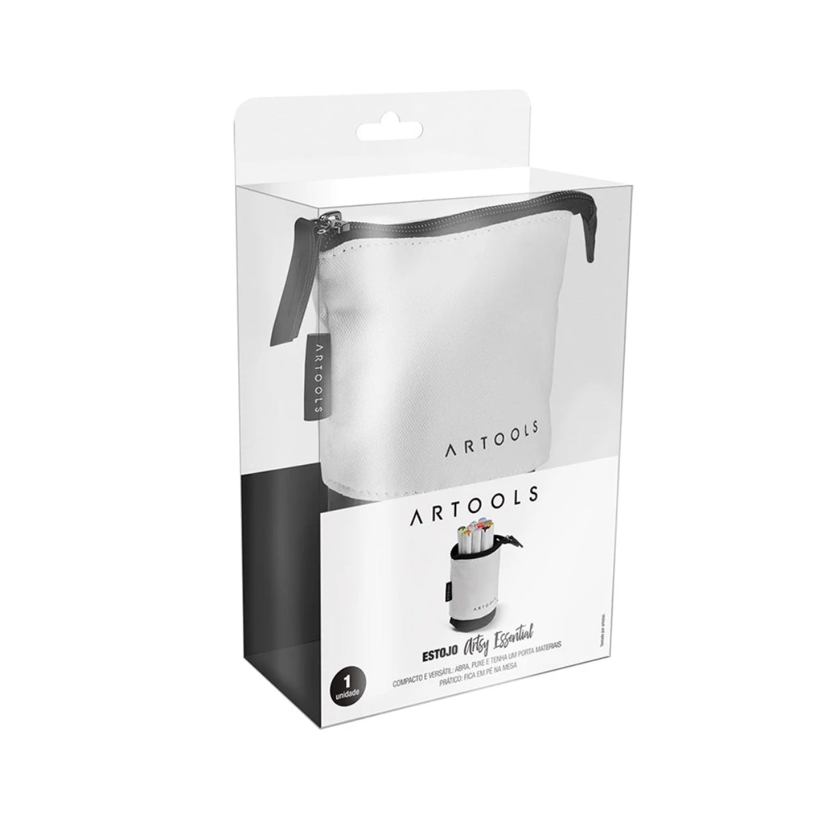 Estojo Artsy Essential Branco Artools 610672  