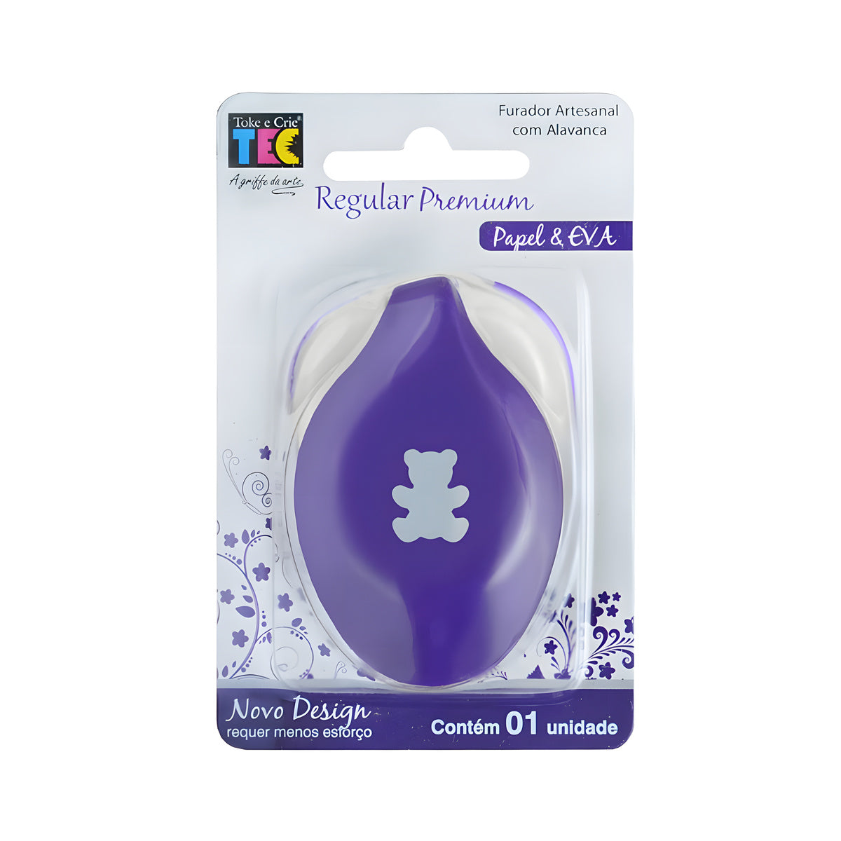 Furador Alavanca Regular Premium - Urso