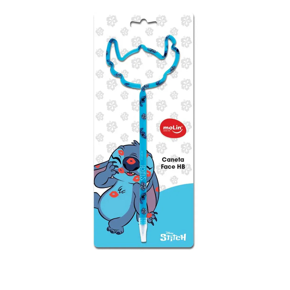 Caneta Face Stitch Tinta Azul Ponta 1,0 - Molin