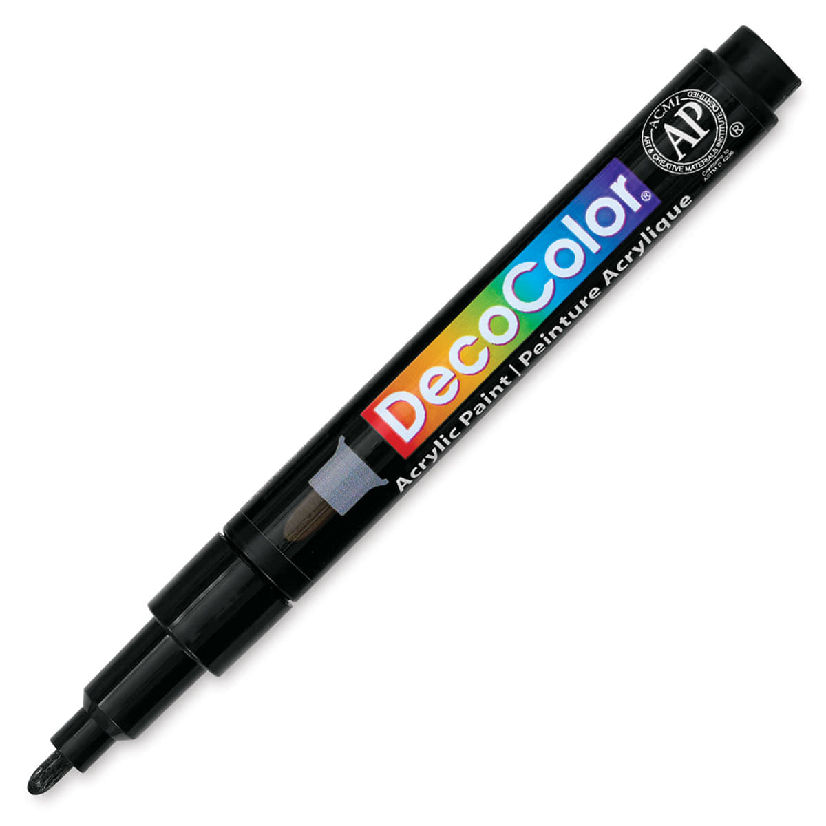Marcador Artístico Decocolor Acrilic Fine Preto Marvy Uchida S 1 S 01 - Marvy Uchida