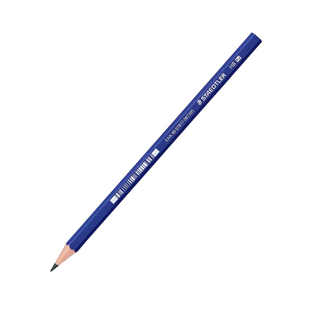 Estojo de Lápis Grafite Staedtler Hexagonal Hb com 4 Unidades
