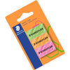 Estojo de Borracha Staedtler com 03 Unidades Neon Sortidas