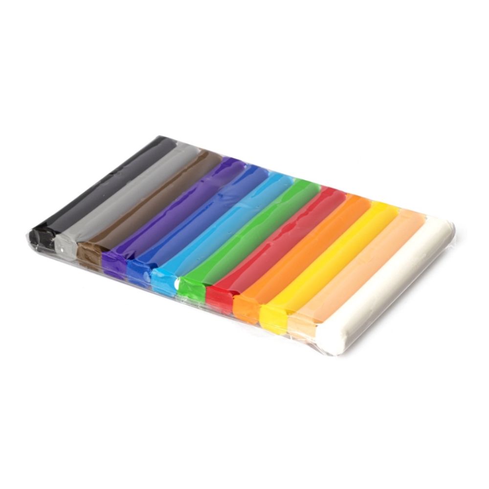 Estojo de Massa de Modelar Plástica Staedtler com 12 Cores