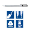 Estojo de Lapiseira Staedtler Triplus Mechanical 0.7Mm com Minas Hb