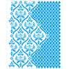 Stencil Retangular Textura 20x25cm para Pintura Decorativa e Artesanato Str-236 - Litoarte