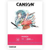 Bloco de Papel Graduate Manga A4 Canson 30 Folhas 200g