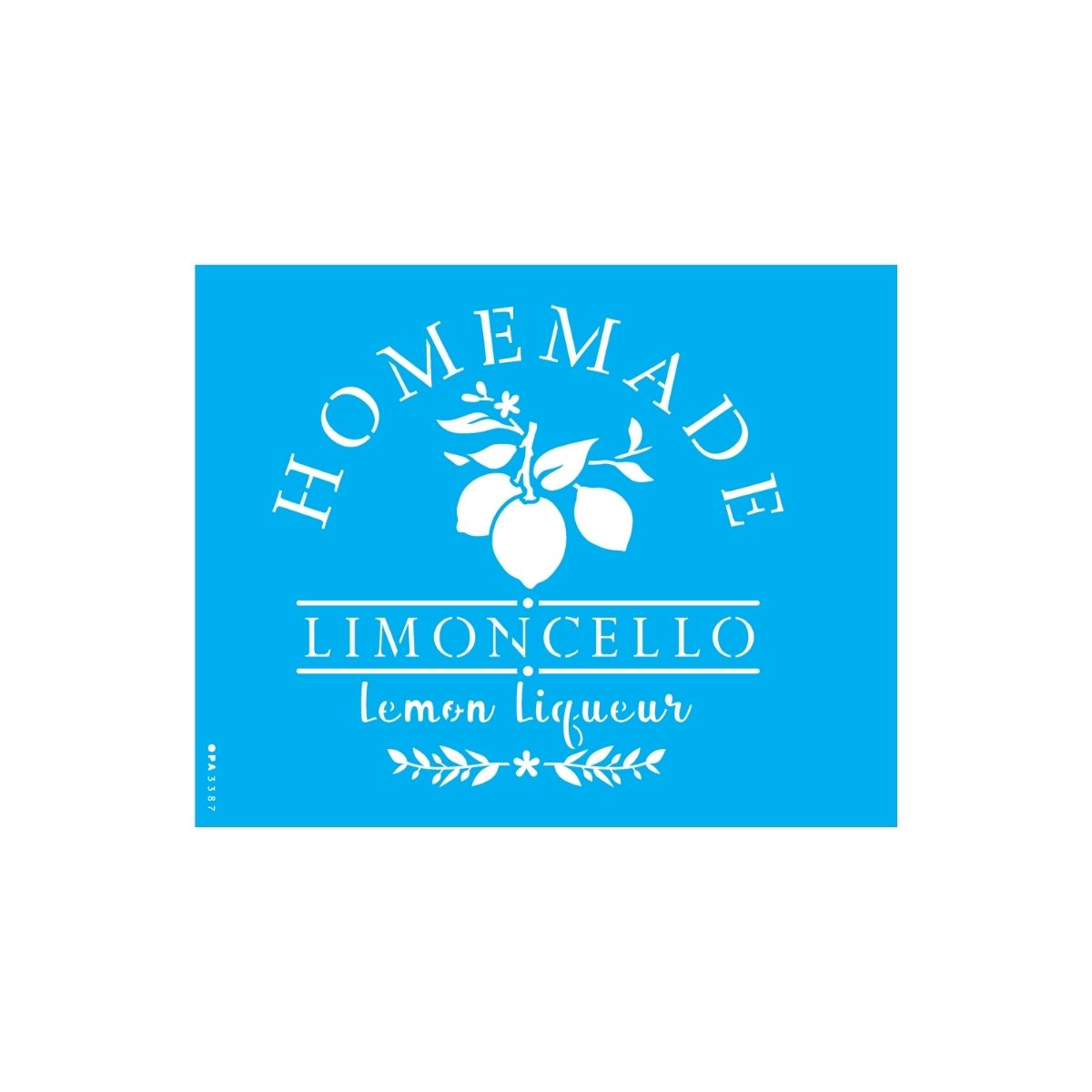Stencil Opa 20x25cm - Farmhouse Limoncello - 3387