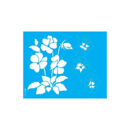 Stencil Opa 20x25cm - Flor Amor Perfeito Ii - 3384