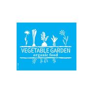 Stencil Opa 20x25cm - Farmhouse Vegetable Garden - 3388