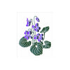 Stencil Opa 20x25cm - Flor Violeta - 3391