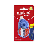 Cola em Fita Cores Pastel 0,8cm X 8m Unidade - Molin