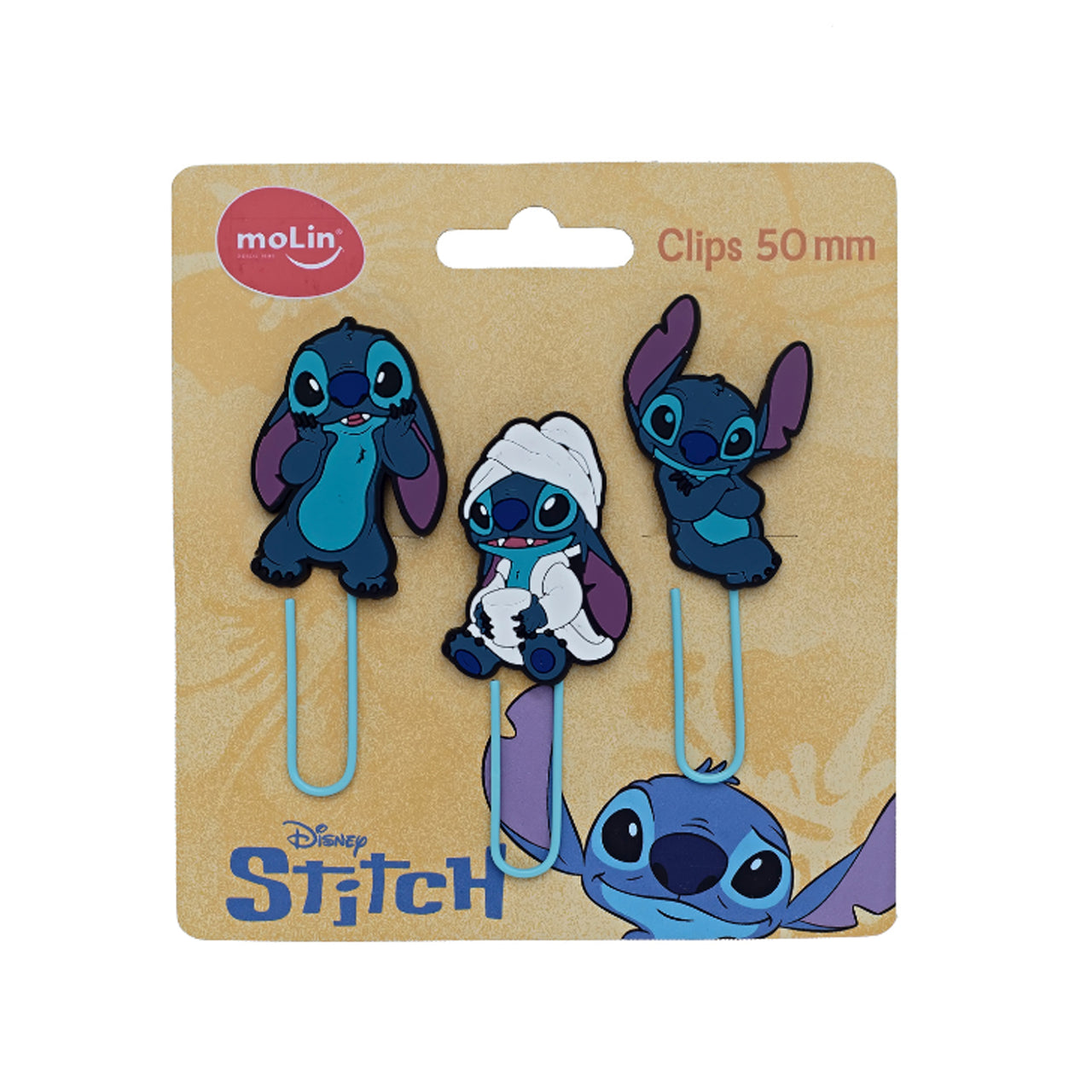 Clips Stitch 5cm com 3 Unidades - Molin